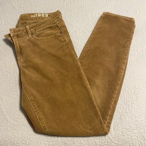 Gap always skinny corduroy pants size 28
